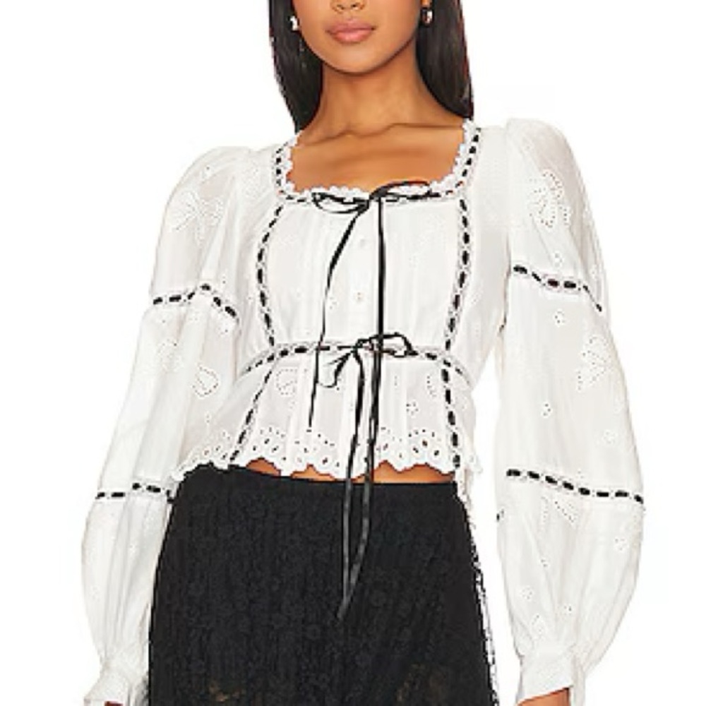 For Love And Lemons Rowan top